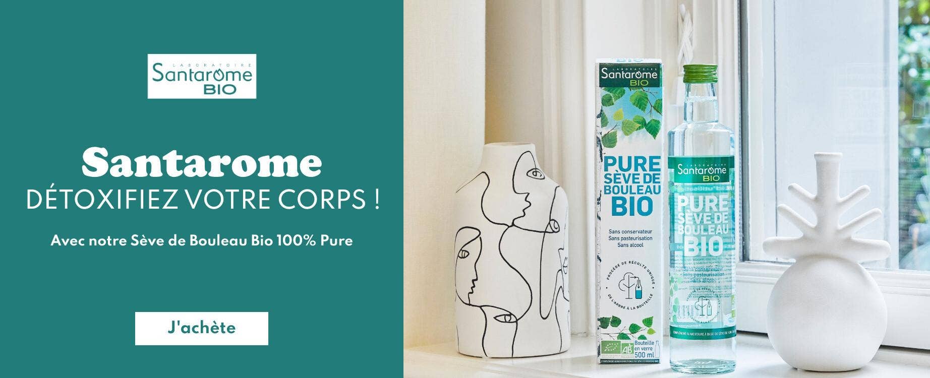 Découvrez la détox Sève de Bouleau de Santarome Bio !