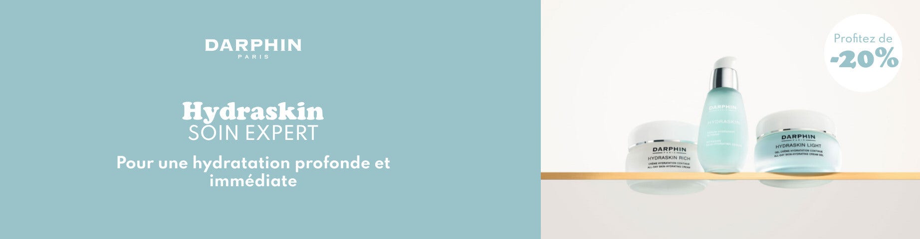 Profitez de -20% sur Darphin !