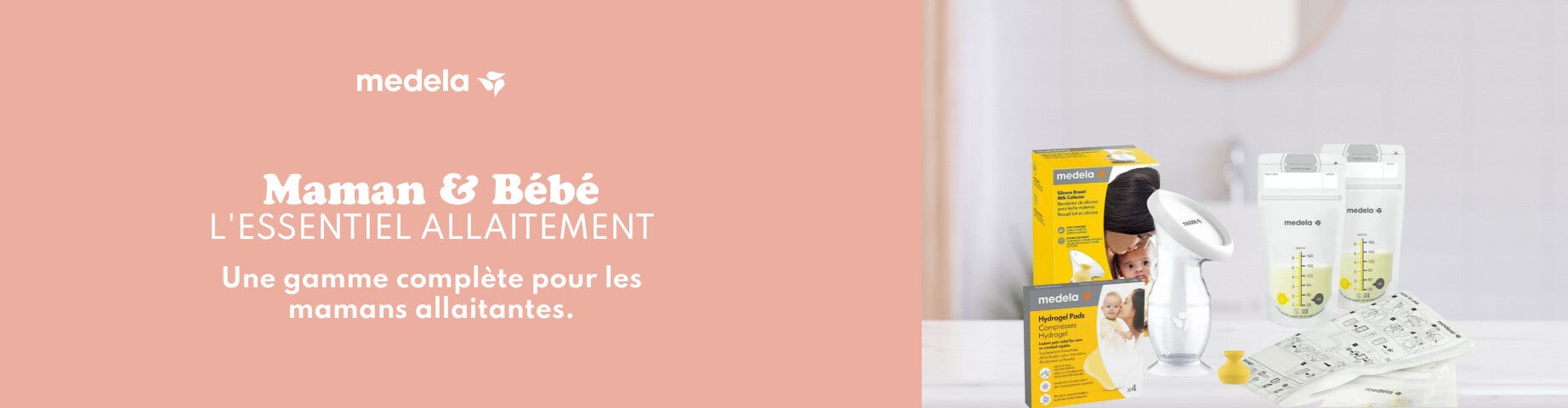 Découvrez une gamme complète pour les mamans allaitantes de la marque Medela !