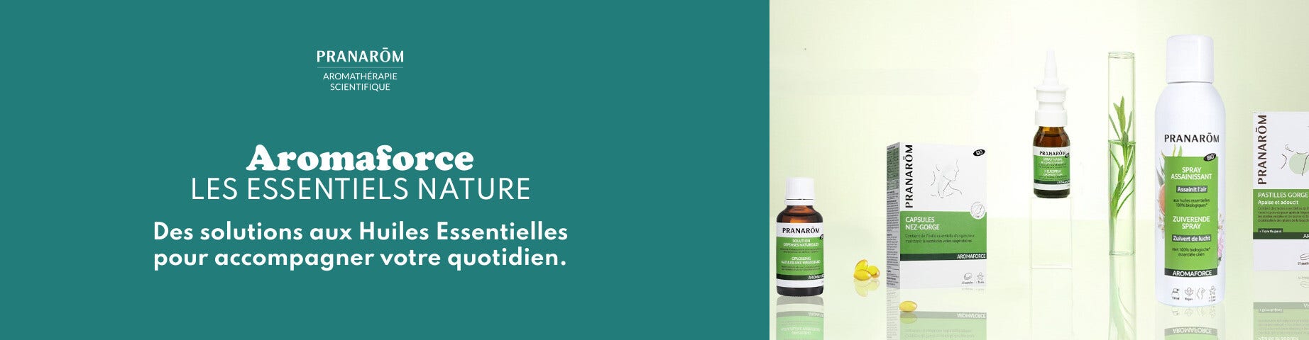 Découvrez la gamme Aromaforce