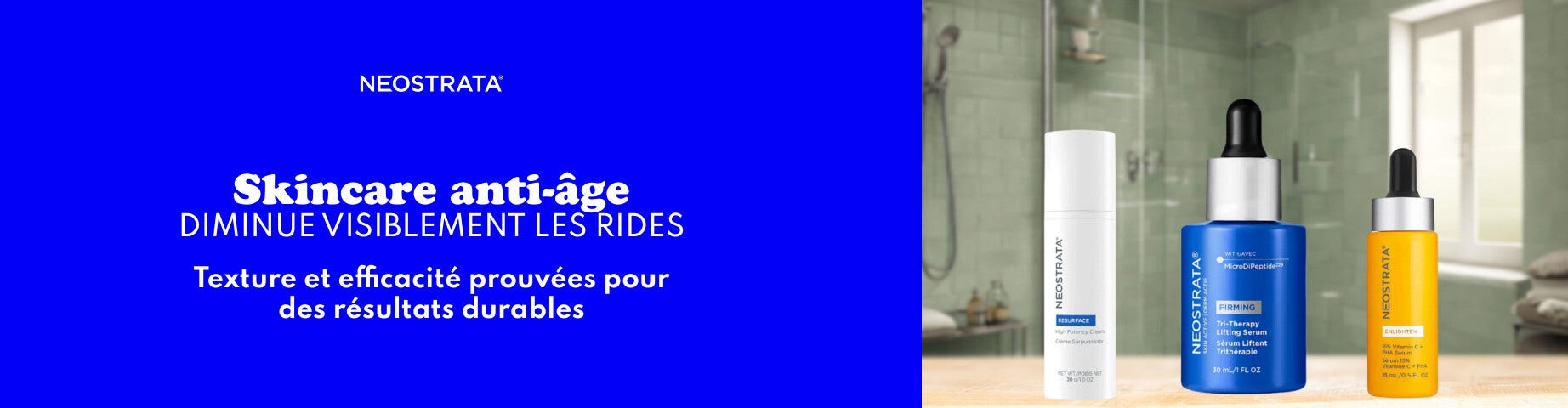 Découvrez les produits Neostrata !