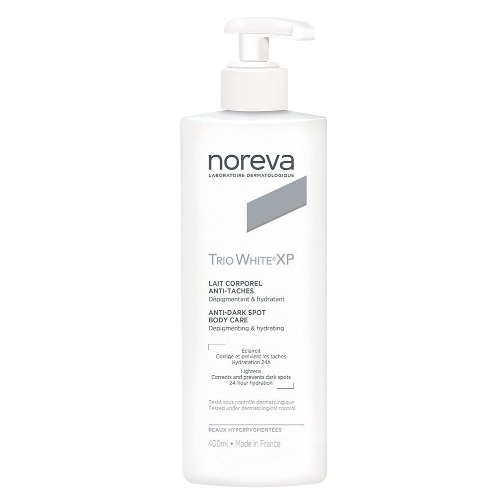 Lait corporel anti-taches 400ml Trio White Xp Noreva