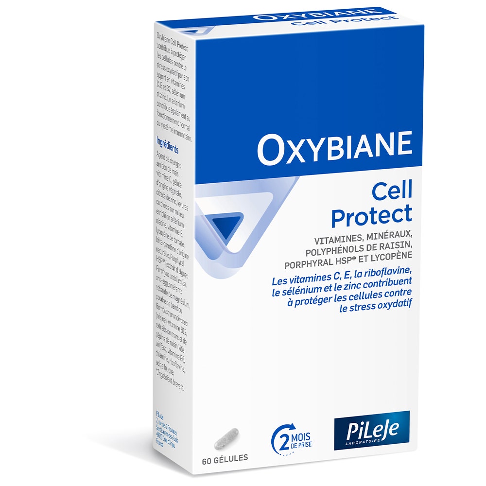 Pileje Oxybiane Cell Protect 60 gélules