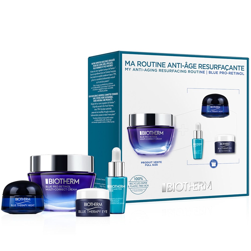 Ma Routine Anti-Age Resurfaçante Blue Therapy Biotherm