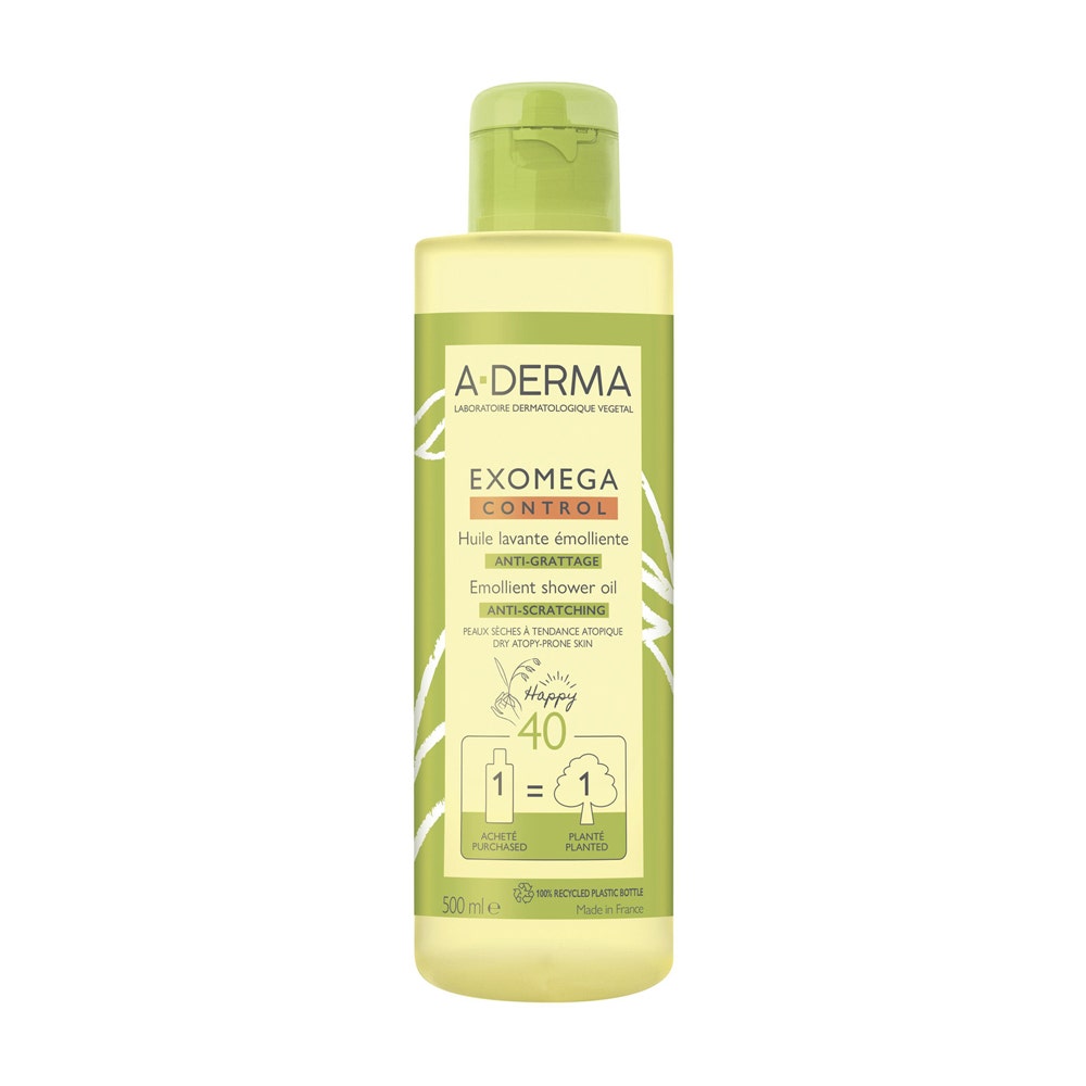 Huile Lavante Emolliente Biodegradable 500ml Exomega Control A-Derma