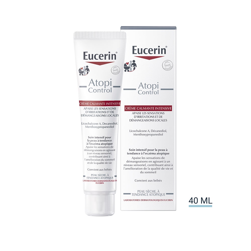 Creme Calmante Intensive Peau Seche Atopique 40ml Atopicontrol Eucerin