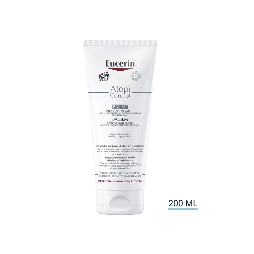 Eucerin Atopicontrol Baume Apaisant Peaux sèches à tendance atopique 200ml