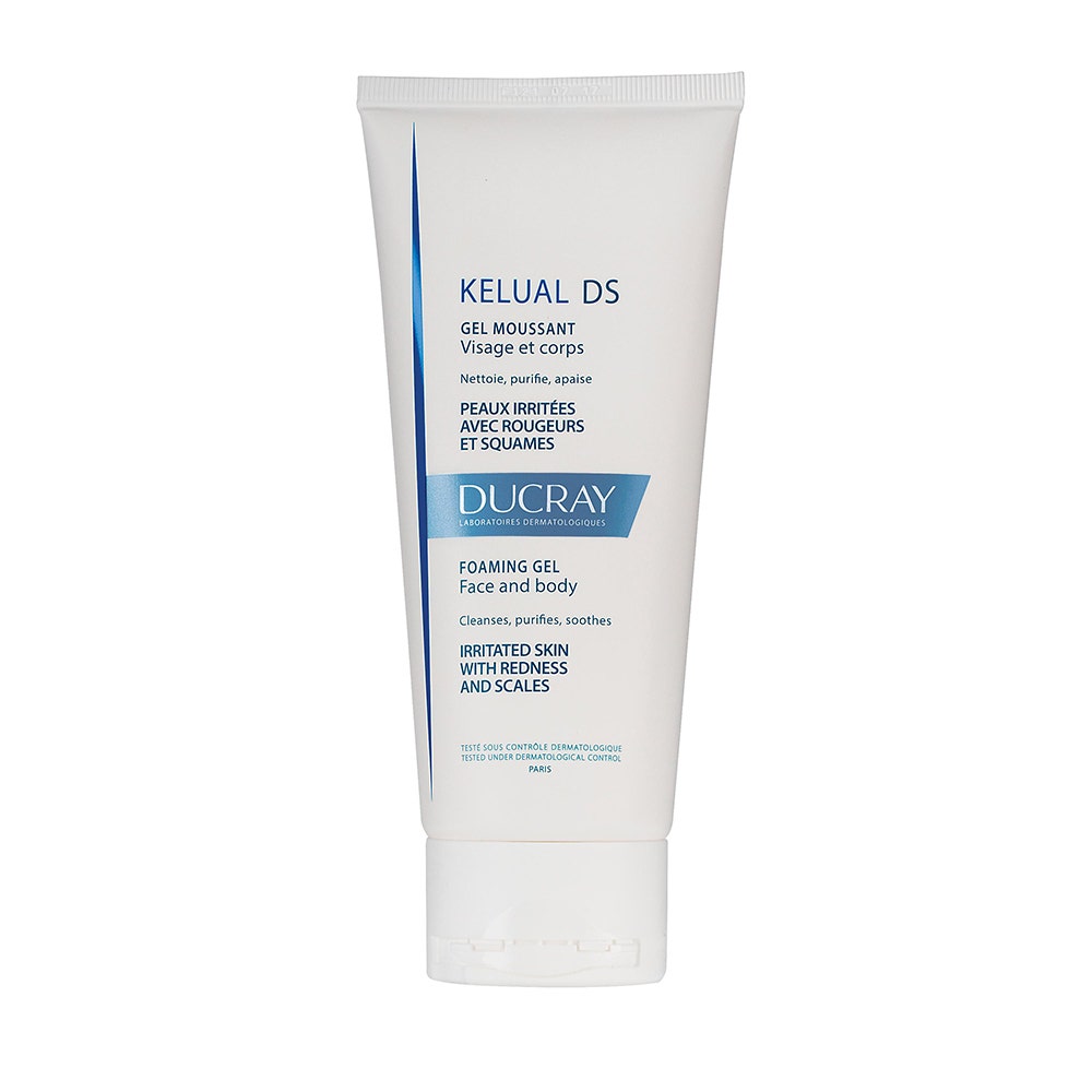 Gel Moussant Peaux Avec Rougeurs Et Squames 200ml Kelual Ds Ducray