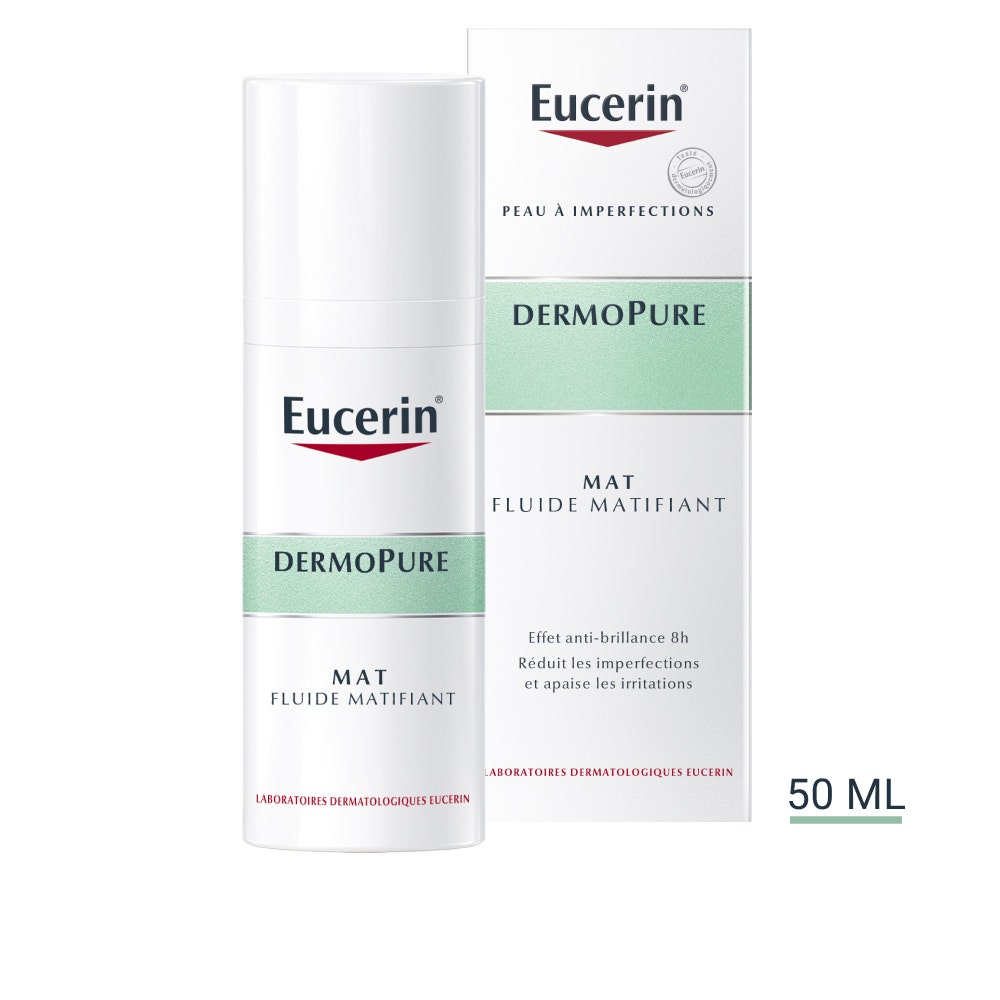 Mat Fluide Matifiant Peaux A Imperfections 50ml Dermopure Eucerin