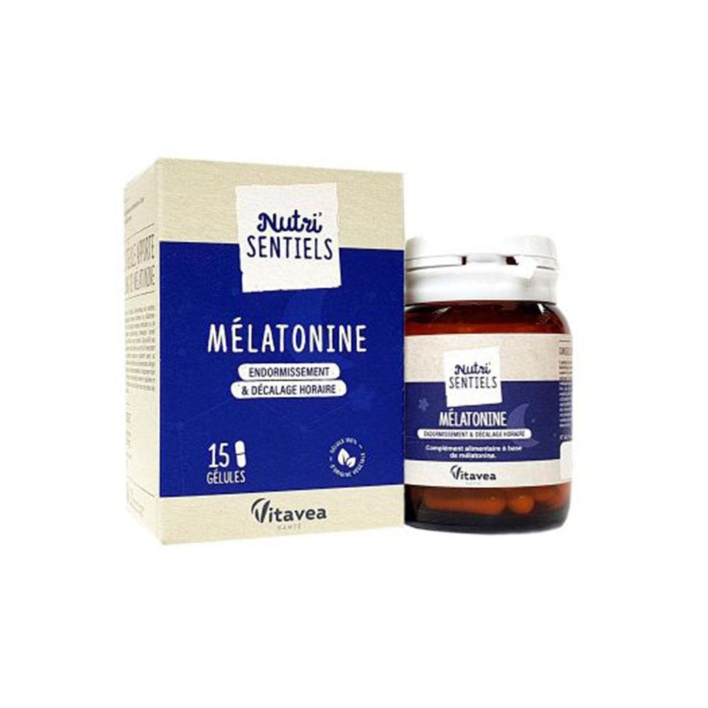 Nutrisante Nutri'sentiels Mélatonine Sommeil 15 gélules