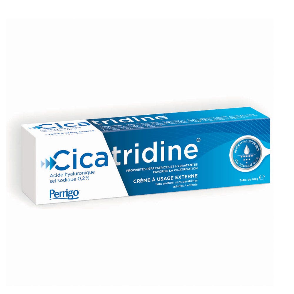 Cicatridine Creme Reparatrice Et Hydratante Pour Cicatrisation 60g