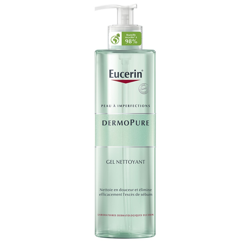 Gel Nettoyant Peaux A Imperfections 400ml Dermopure Eucerin