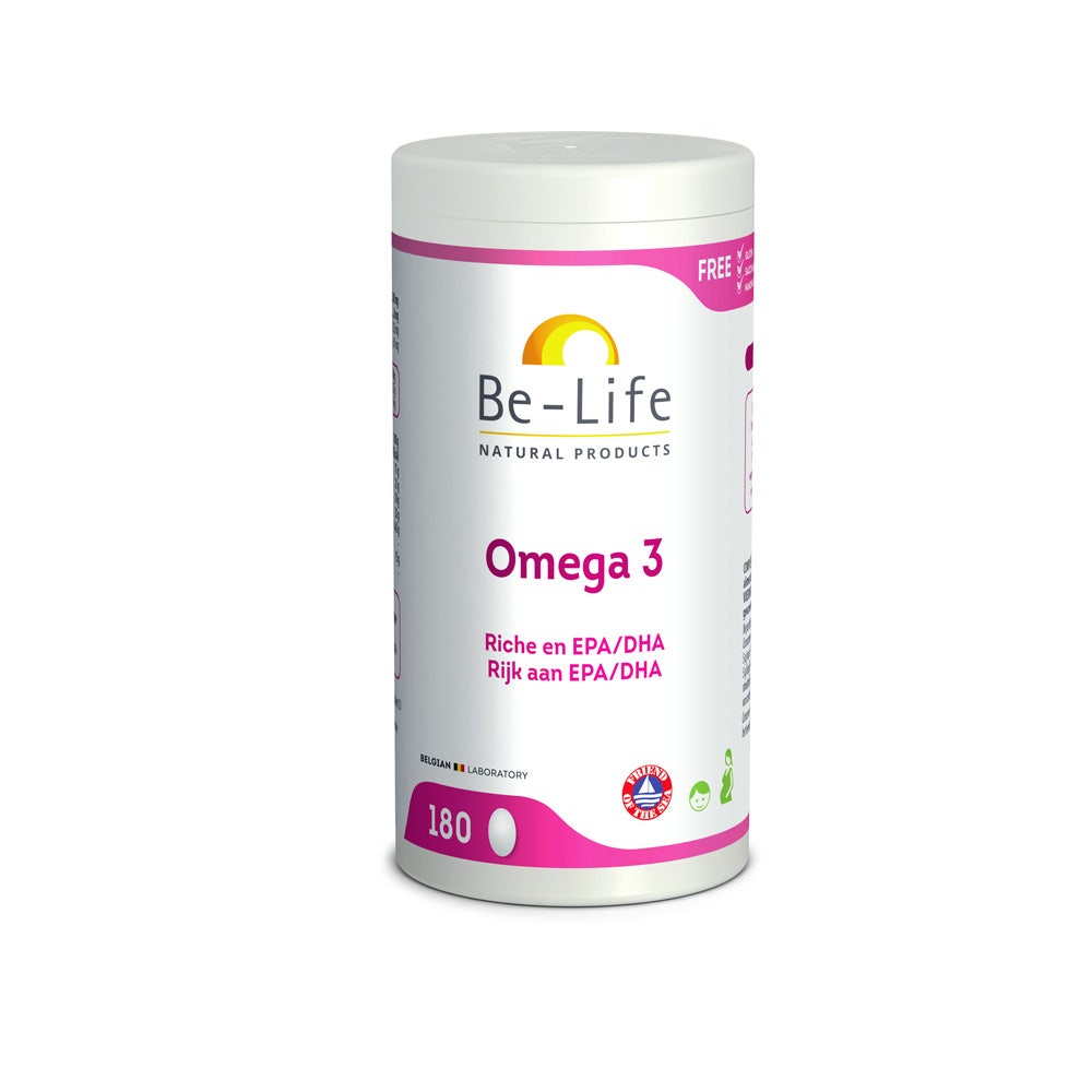 Omega 3 180 Gelules Be-Life