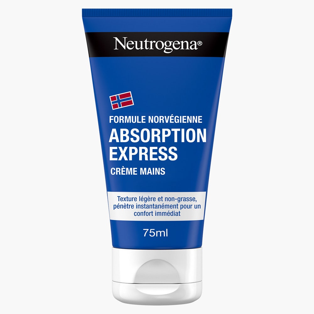 Neutrogena Absorption Express Crème Mains Hydratante Peaux Sèches 75ml