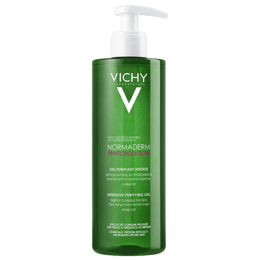 Vichy Normaderm Nettoyant Purifiant Intense Phytosolution Peaux Grasses 400ml