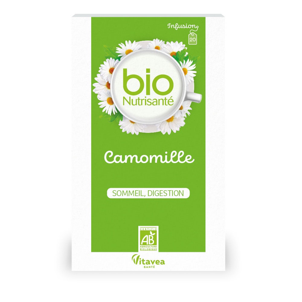 Vitavea Santé Infusion bio Camomille 20 sachets
