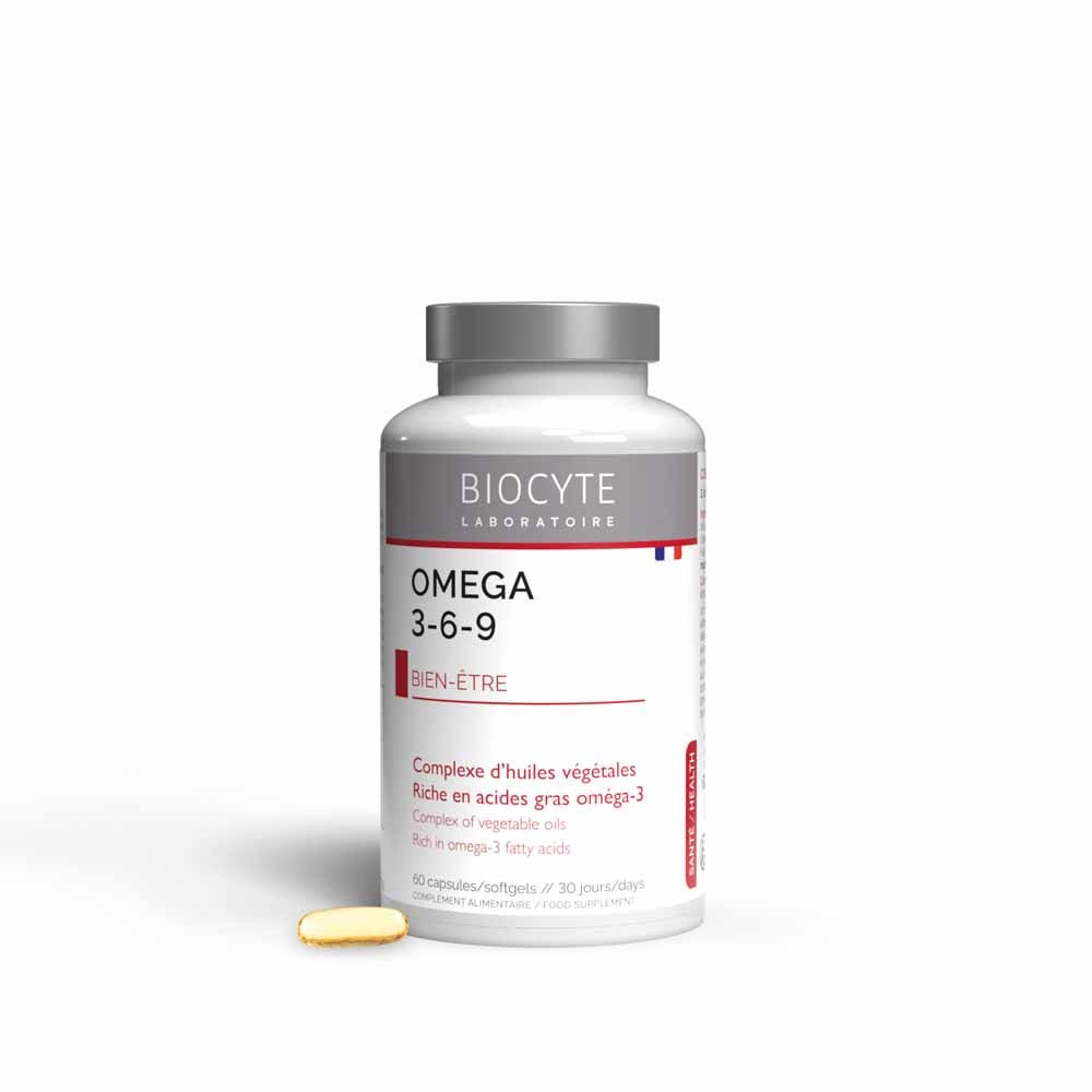 Biocyte Santé Omega 3, 6, 9 60 Caspules