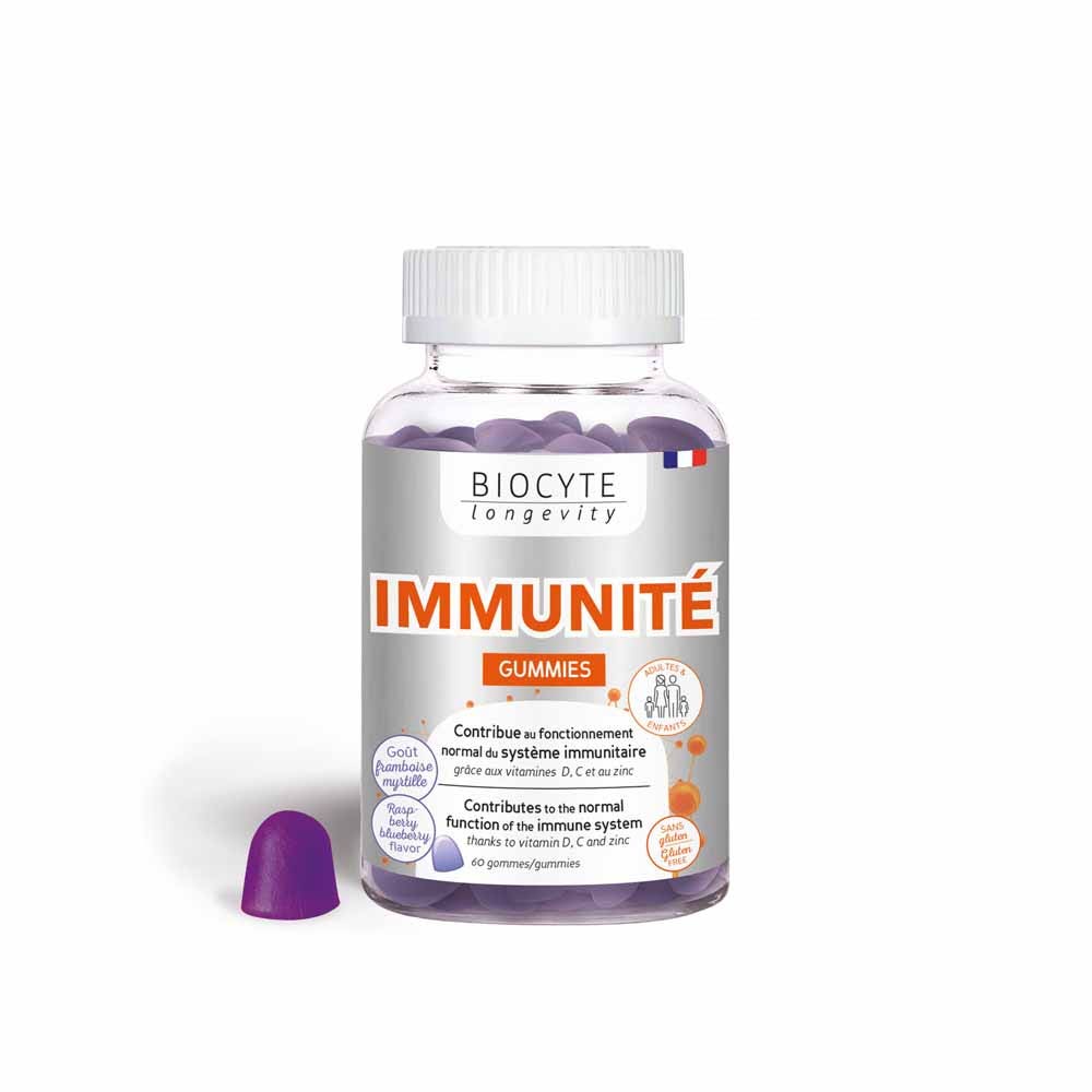 Biocyte Longevity Immunité 60 Gummies