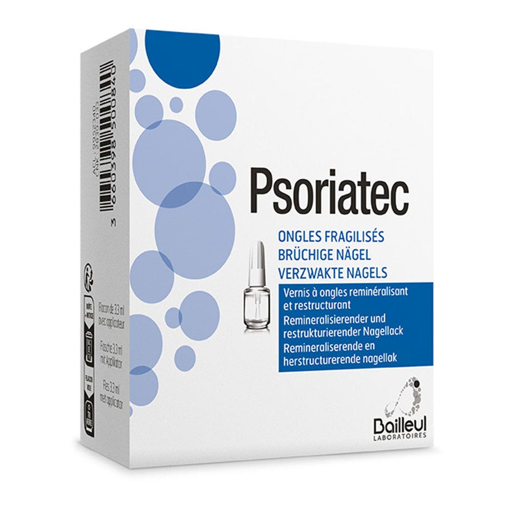 Bailleul Psoriatec Vernis Ongles Fragilises 3.3ml