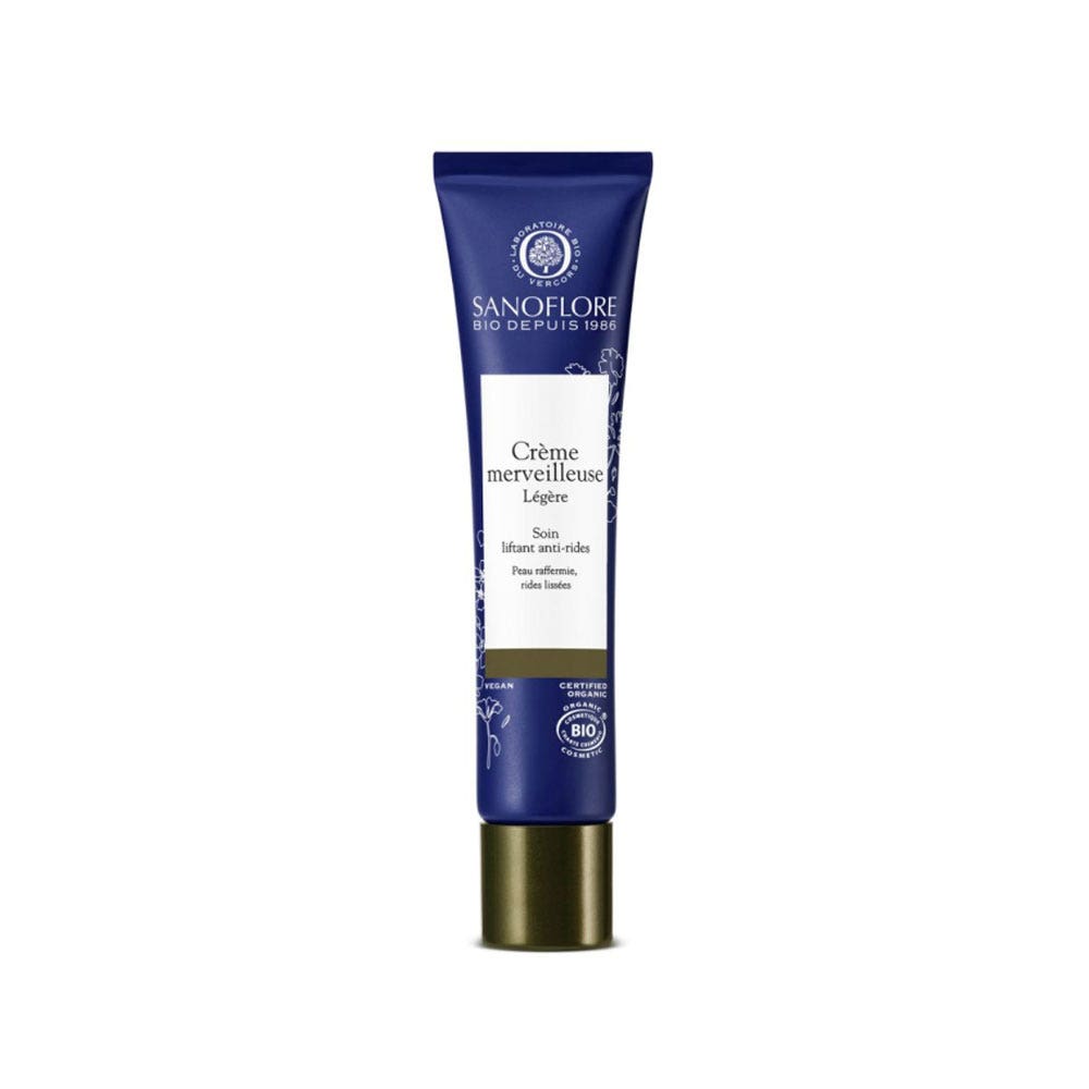 Sanoflore Merveilleuse Crème anti rides visage de jour légère 40ml