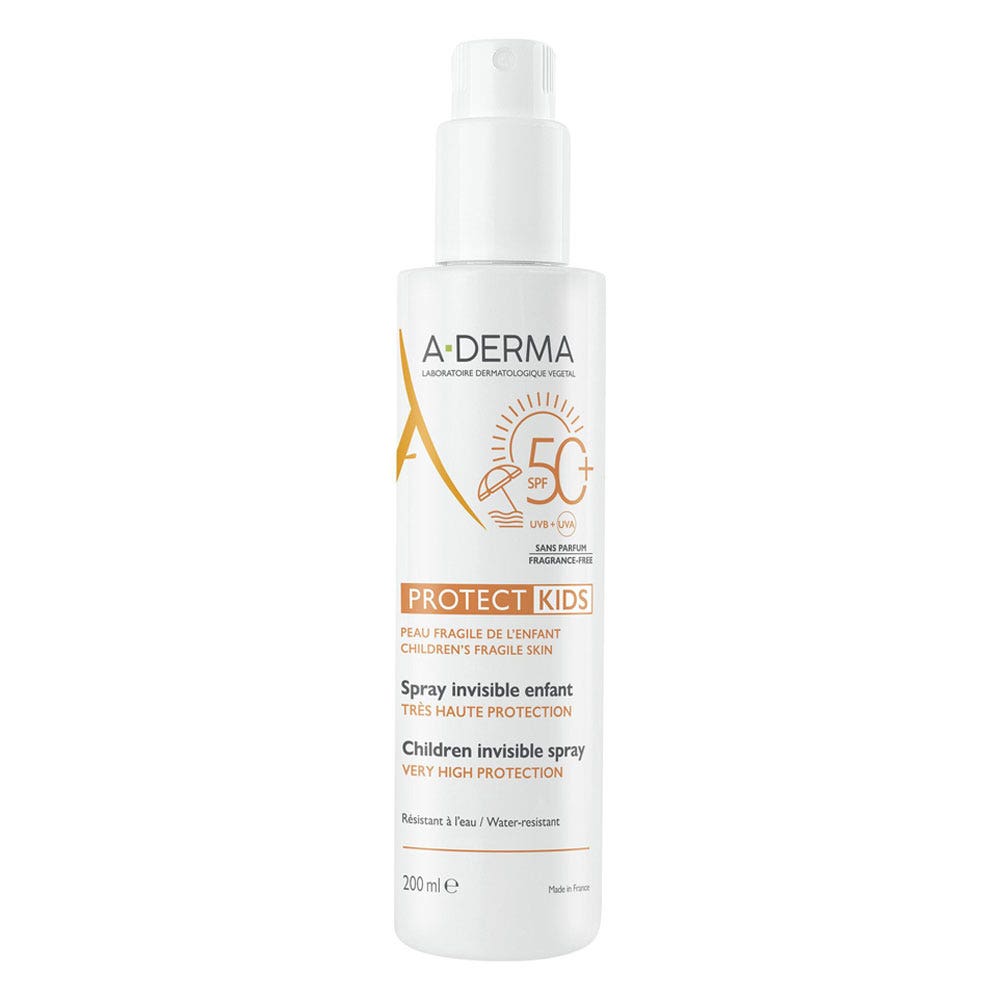 A-Derma Protect Spray Invisible Enfant très haute protection SPF50+ Kids 200ml