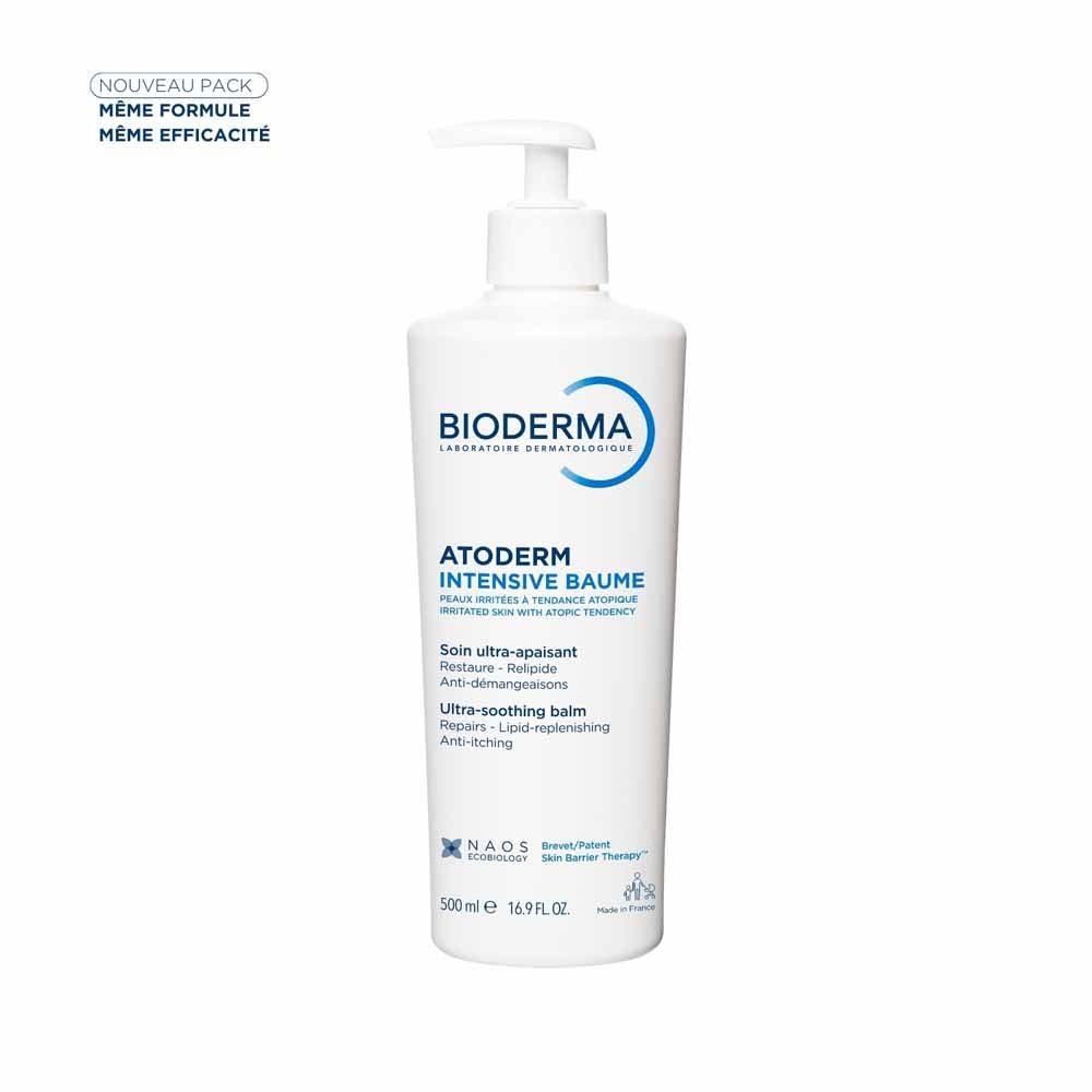 Bioderma Atoderm Intensive Baume Hydratant Visage et Corps Visage et Corps Peaux Très Sèches 500ml
