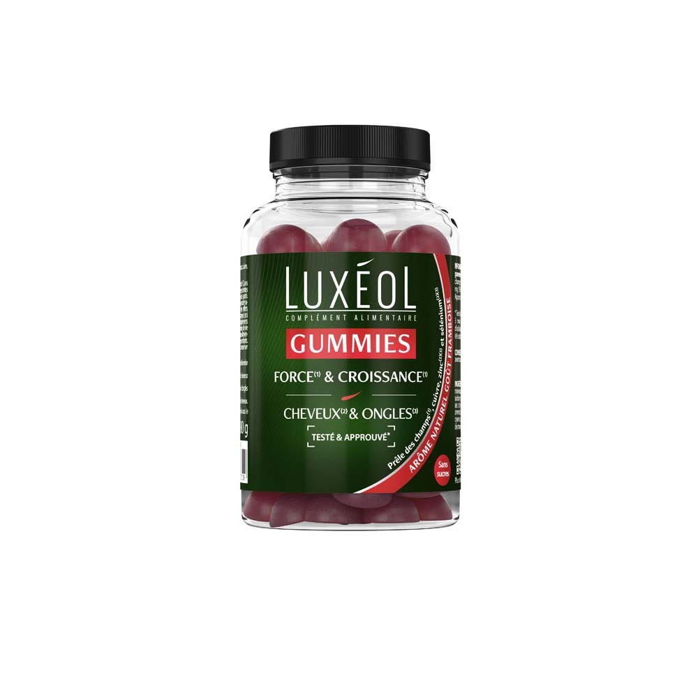 Luxeol Force & Croissance Cheveux & Ongles x60 Gummies
