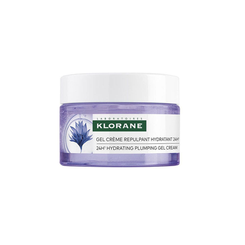 Klorane Bleuet Gel Crème Repulpant Hydratant 24H Bio 50ml