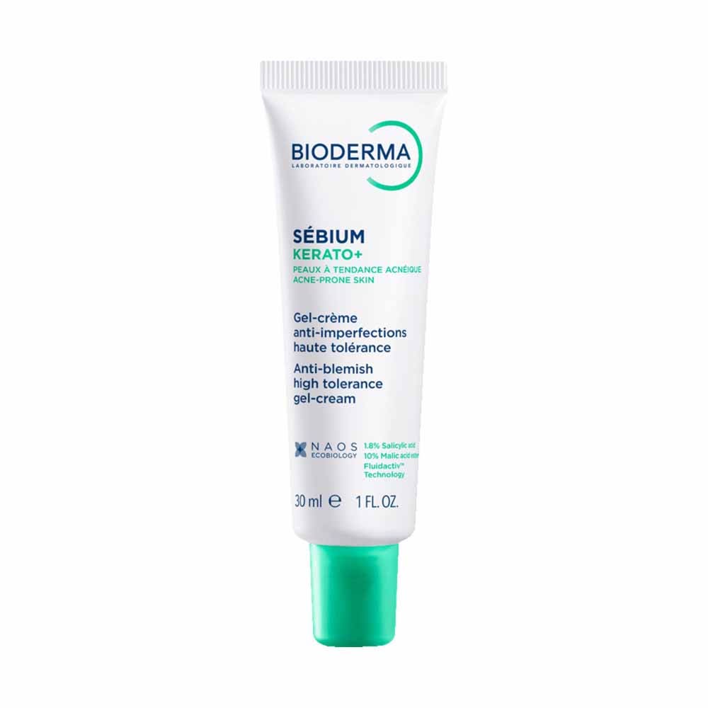Bioderma Sebium Kerato+ Gel-crème anti-imperfections haute tolérance Peaux à tendance acnéique 30ml