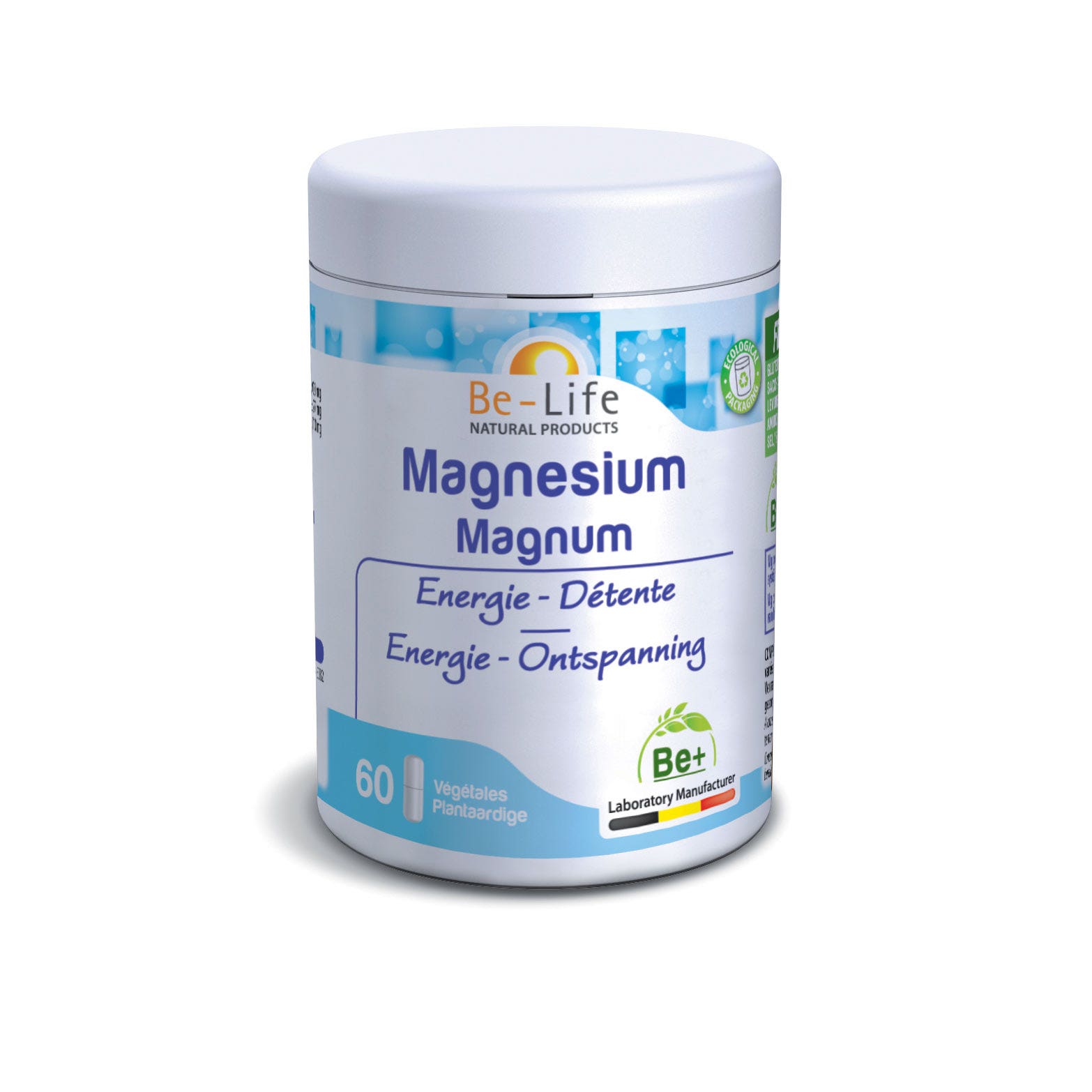 Magnesium Magnum 60 Gelules Be-Life