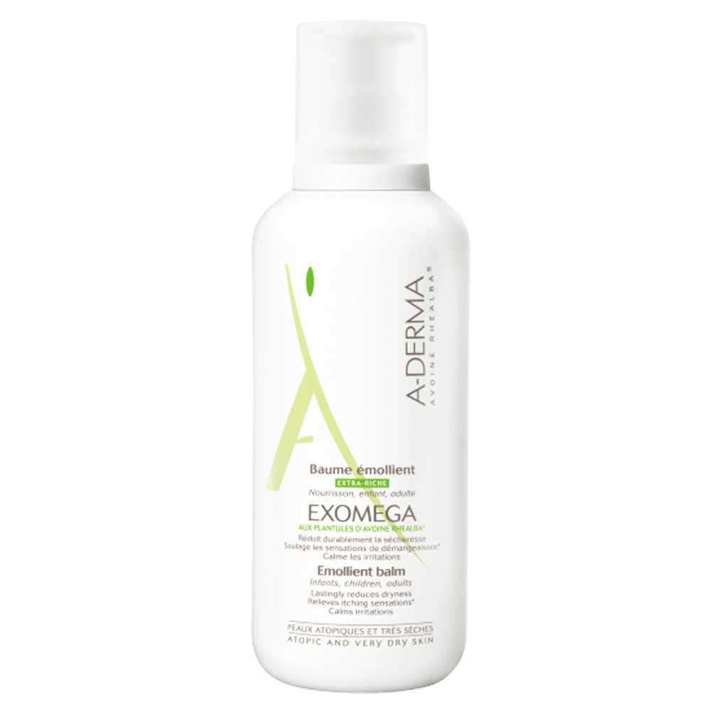 A-Derma Exomega Baume Emollient Peaux Atopiques Et Tres Seches 400ml