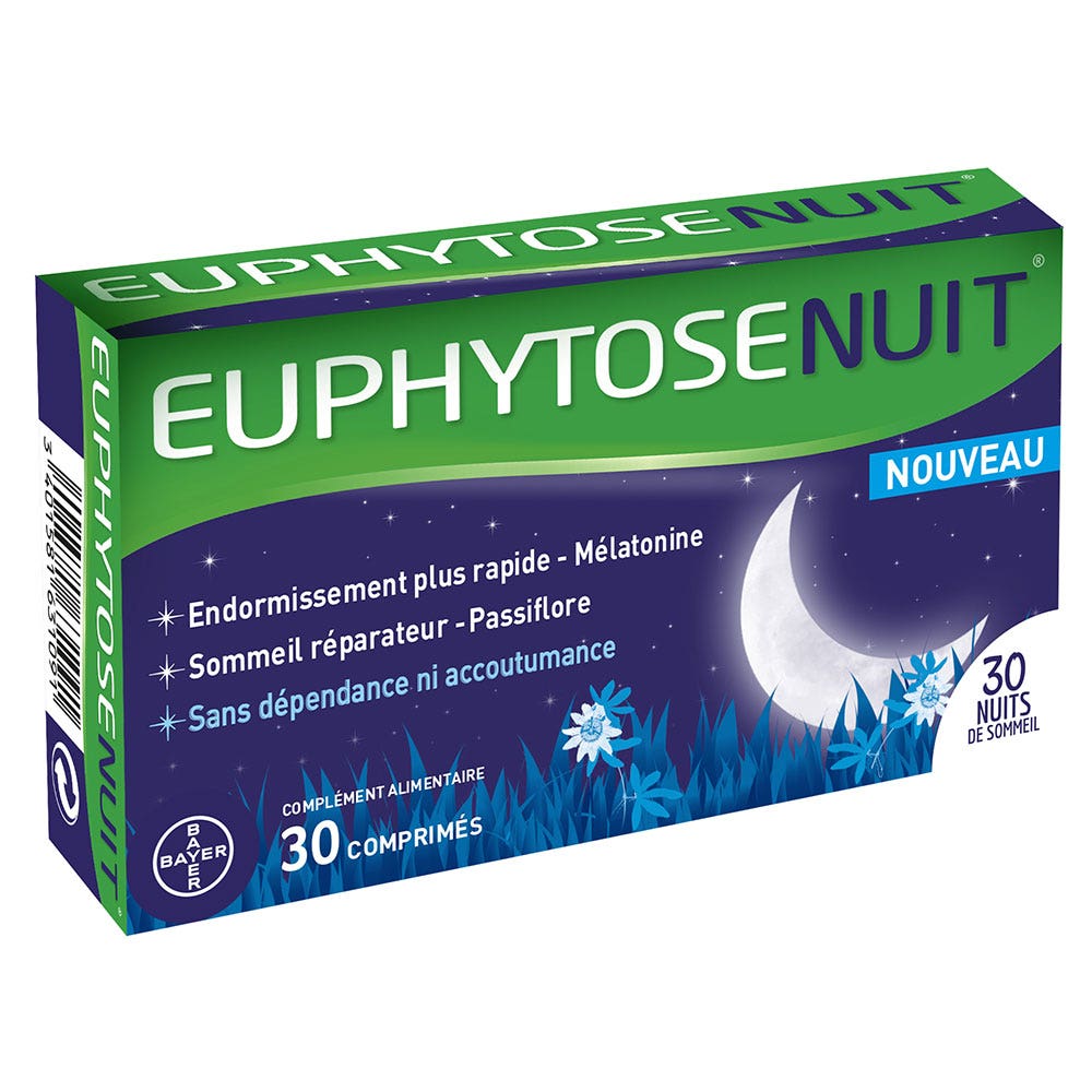 Nuit 30 Comprimes Euphytose Bayer