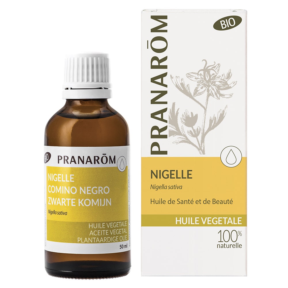 Pranarôm Les Huiles Végétales Huile Vegetale Nigelle Bio 50 ml