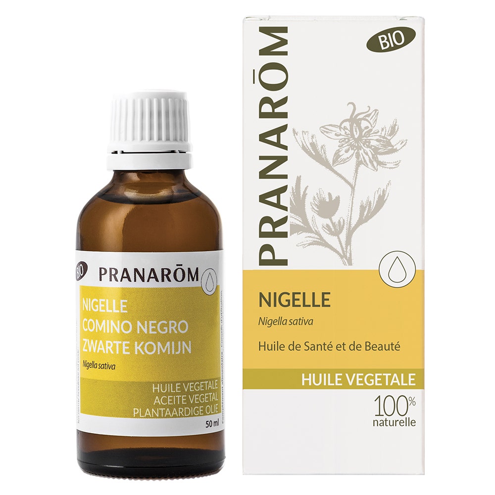 Pranarôm Les Huiles Végétales Huile Vegetale Nigelle Bio 50 ml