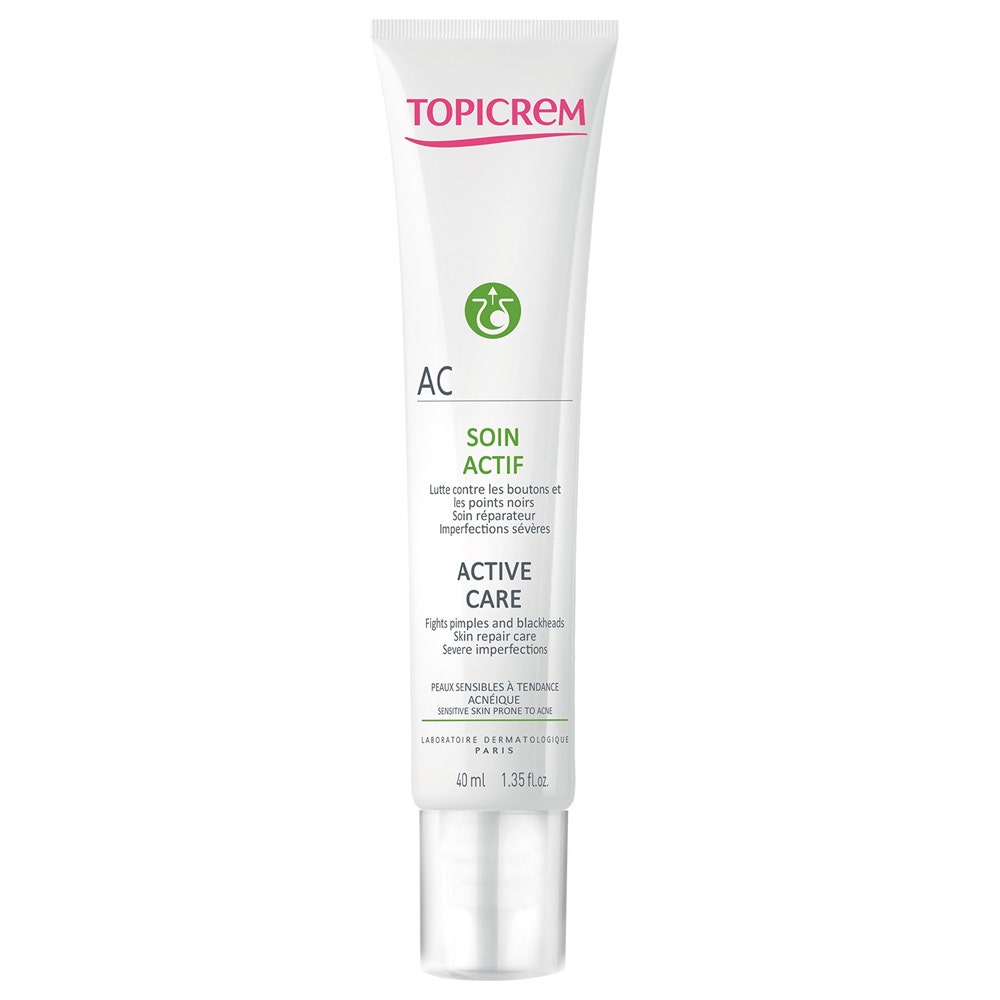 Topicrem Ac Peaux Mixtes A Grasses Soin Actif Imperfections Sévères 40ml