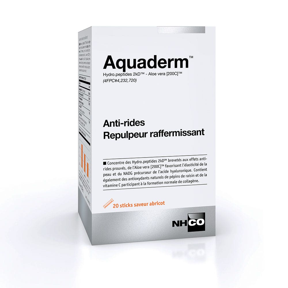 AQUADERM ANTI-RIDES 20 sticks Nhco Nutrition