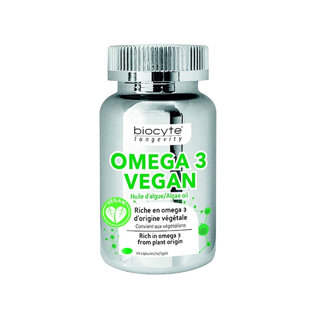 Omega 3 Vegan 30 Capsules Biocyte