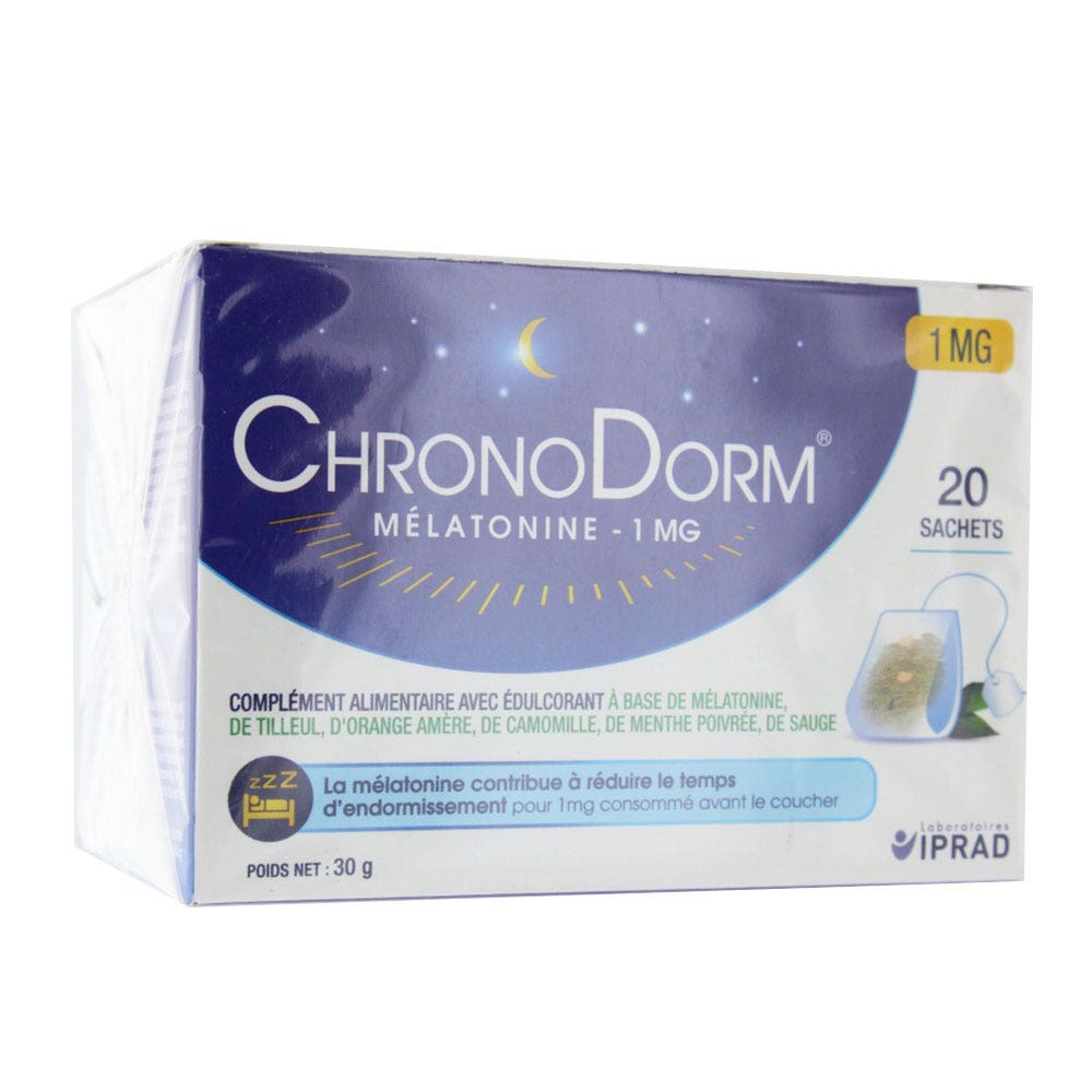 Melatonine 20 Sachets à infuser Chronodorm