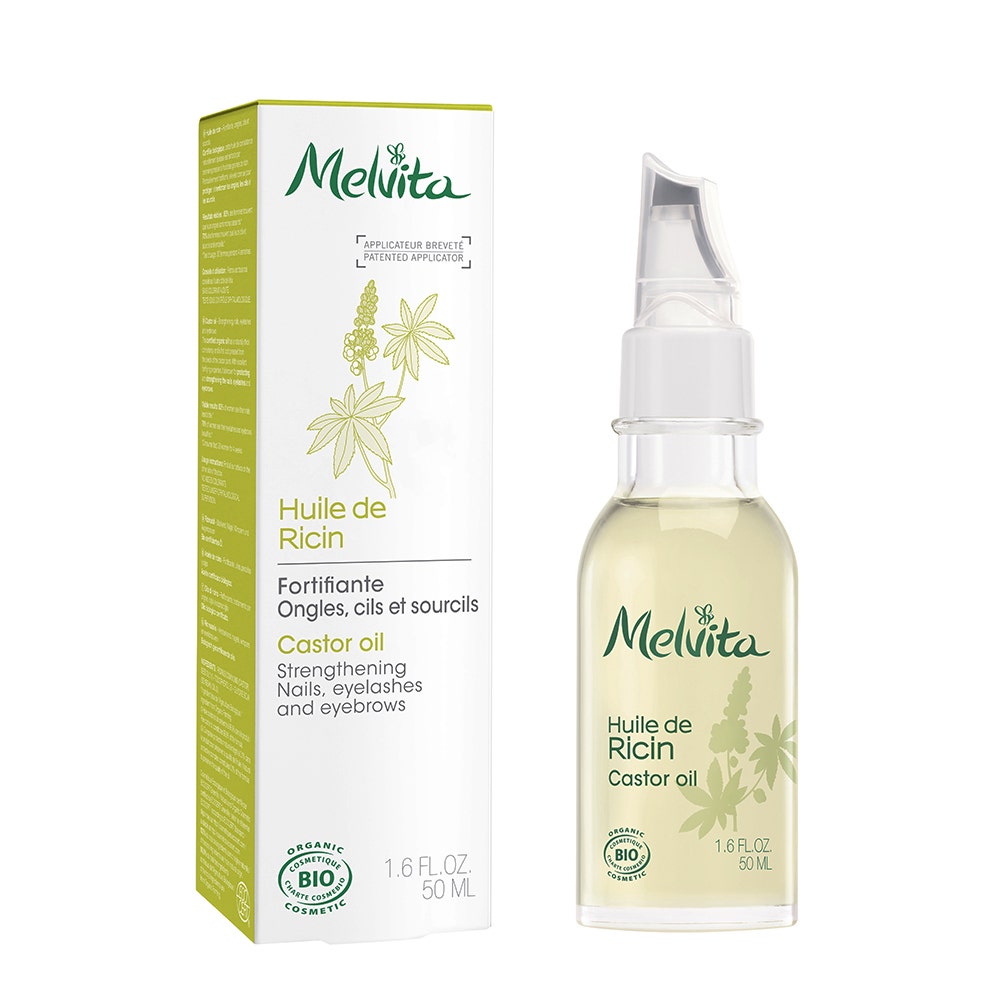 Melvita Huile De Ricin Fortifiante Ongles Cils Et Sourcils Bio 50ml