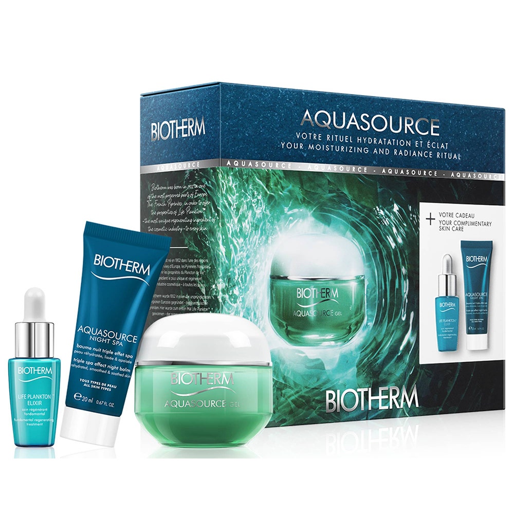 Coffret Rituel Eclat 77ml Aquasource Biotherm