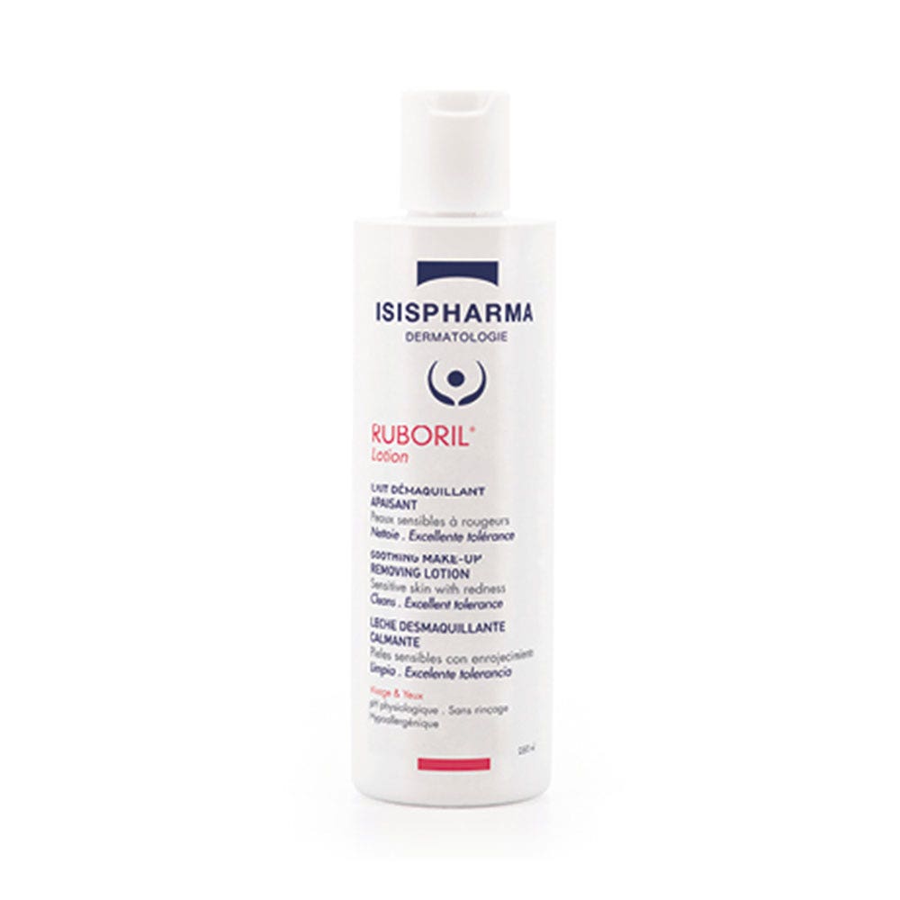 Isispharma Ruboril Lait Demaquillant Apaisant Peaux Sensibles A Rougeurs 250ml