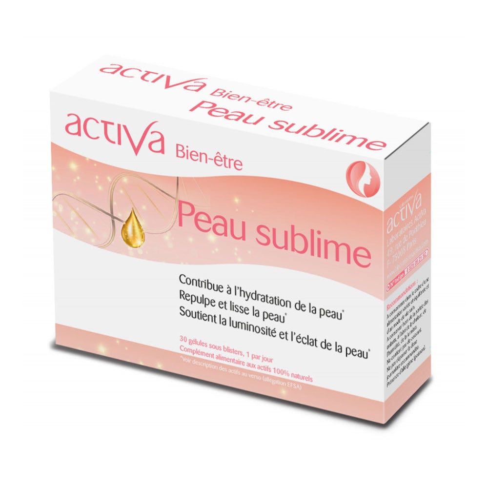 Activa Bien-Être Peau Sublime 30 Gelules