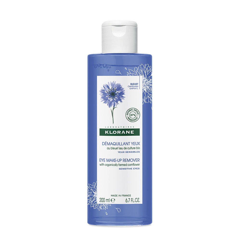 Klorane Bleuet Demaquillant Yeux Rituel 200ml