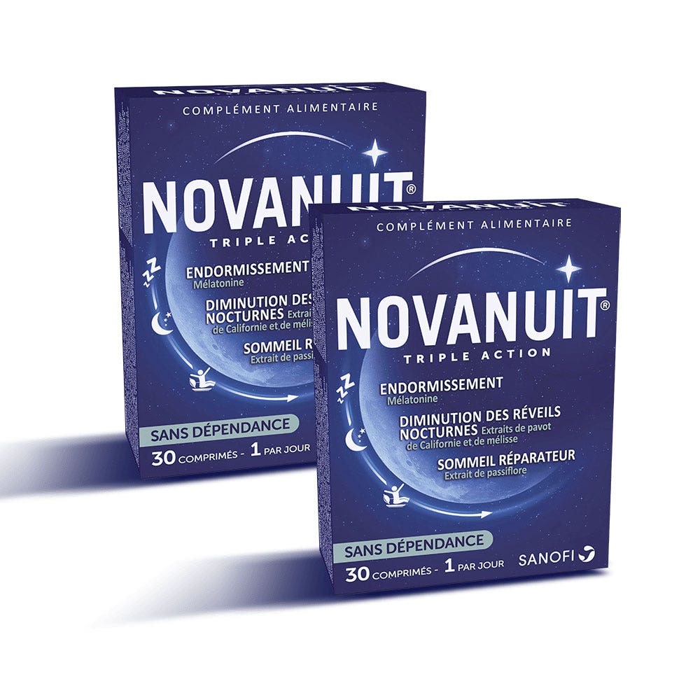 Triple Action 2x30 Comprimes Novanuit