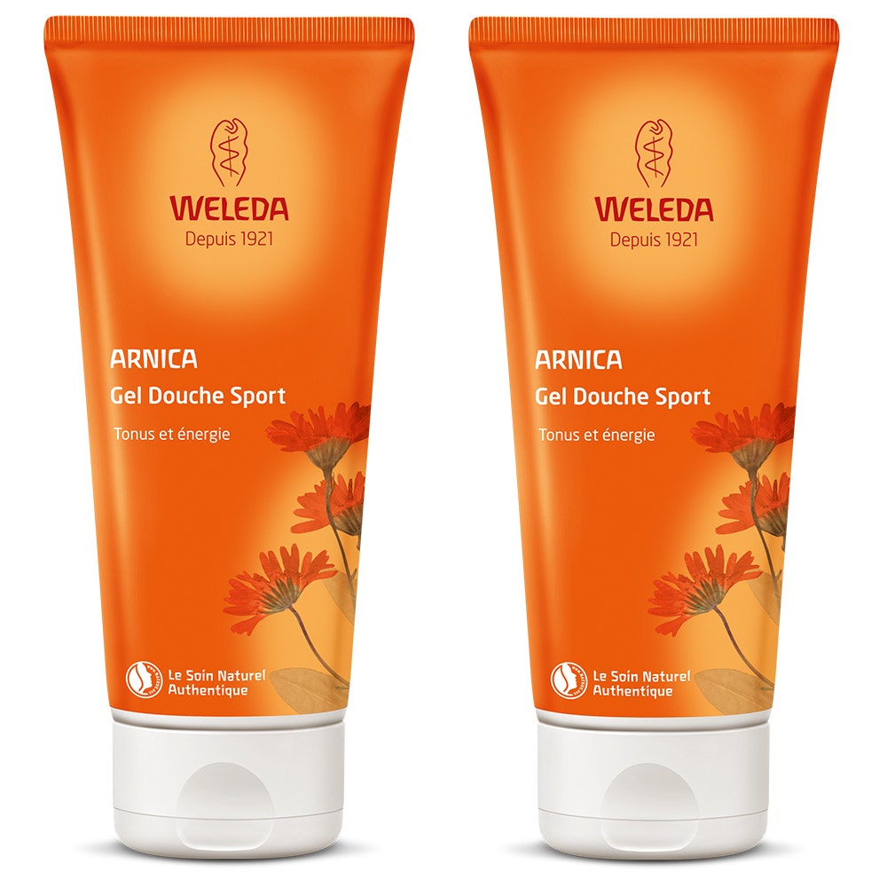 Gel Douche Sport 2x200ml Arnica Weleda