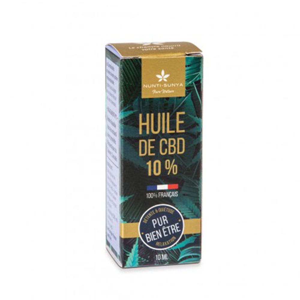 Huile de CBD 10% 10ml Nunti-Sunya
