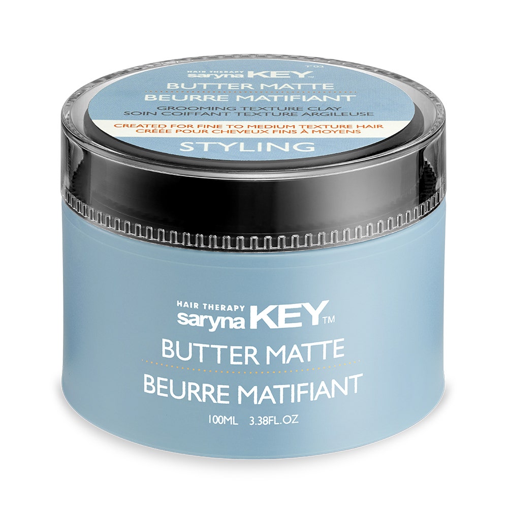 Soin Coiffant Texture Argileuse Beurre Matifiant 100ml Saryna Key