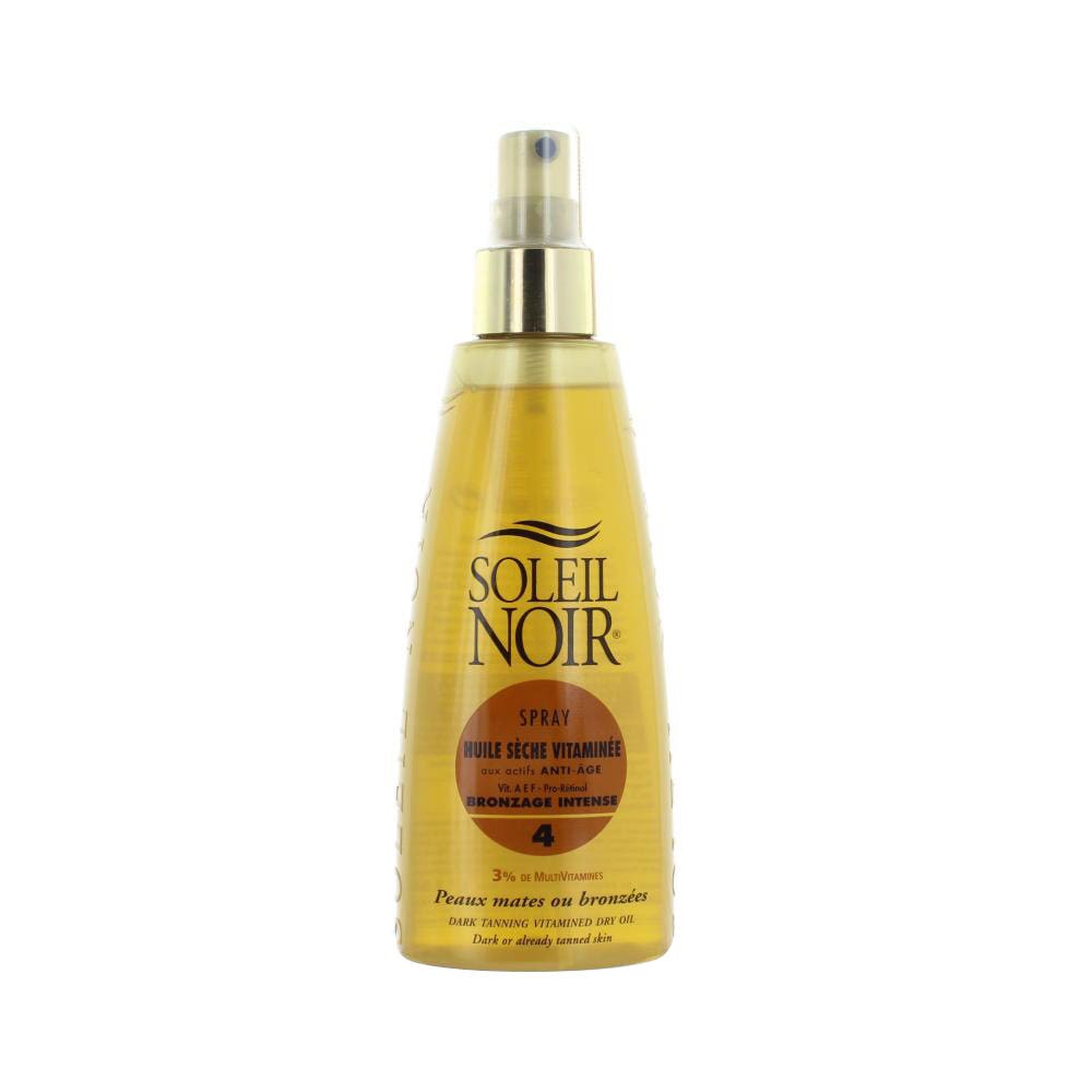 Soleil Noir N°44 Huile Seche Vitaminee Bronzage Intense Spf4 Spray 150 ml