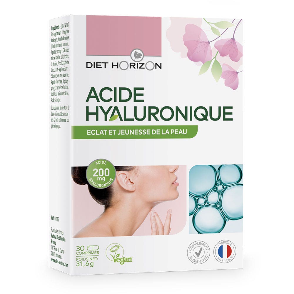 Diet Horizon Acide Hyaluronique 30 Comprimes 130mg