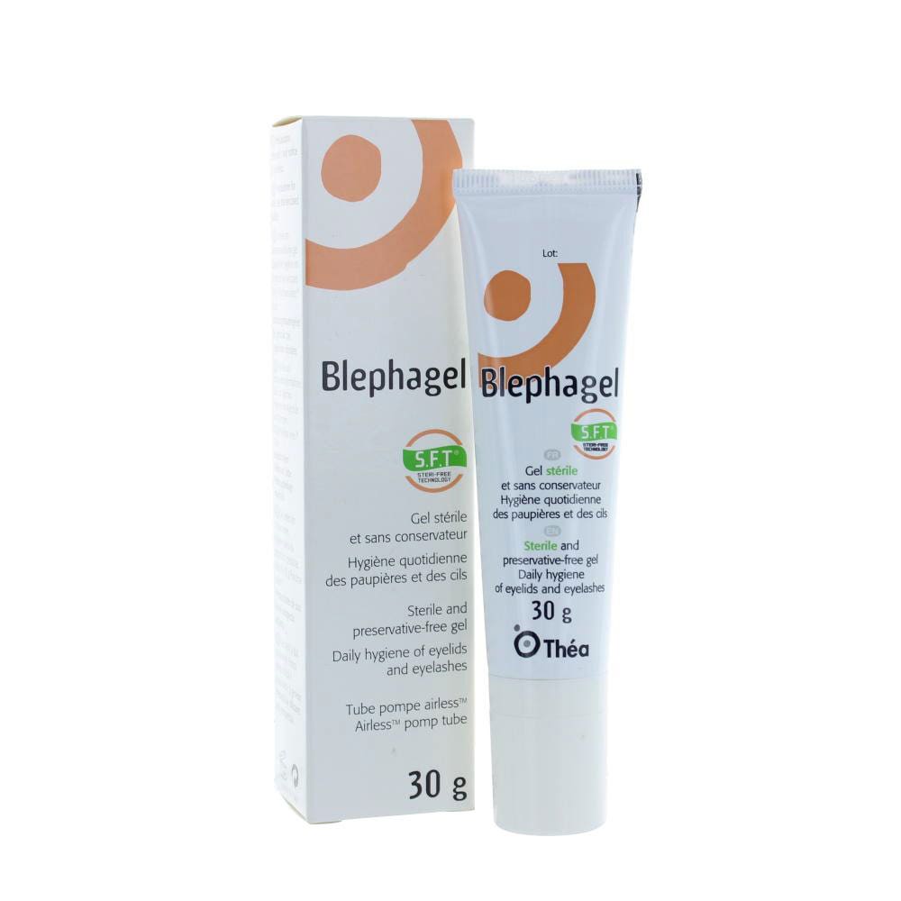 Blephagel Sft Technology Gel Sterile Hygiene Paupiere Cils 30g Thea